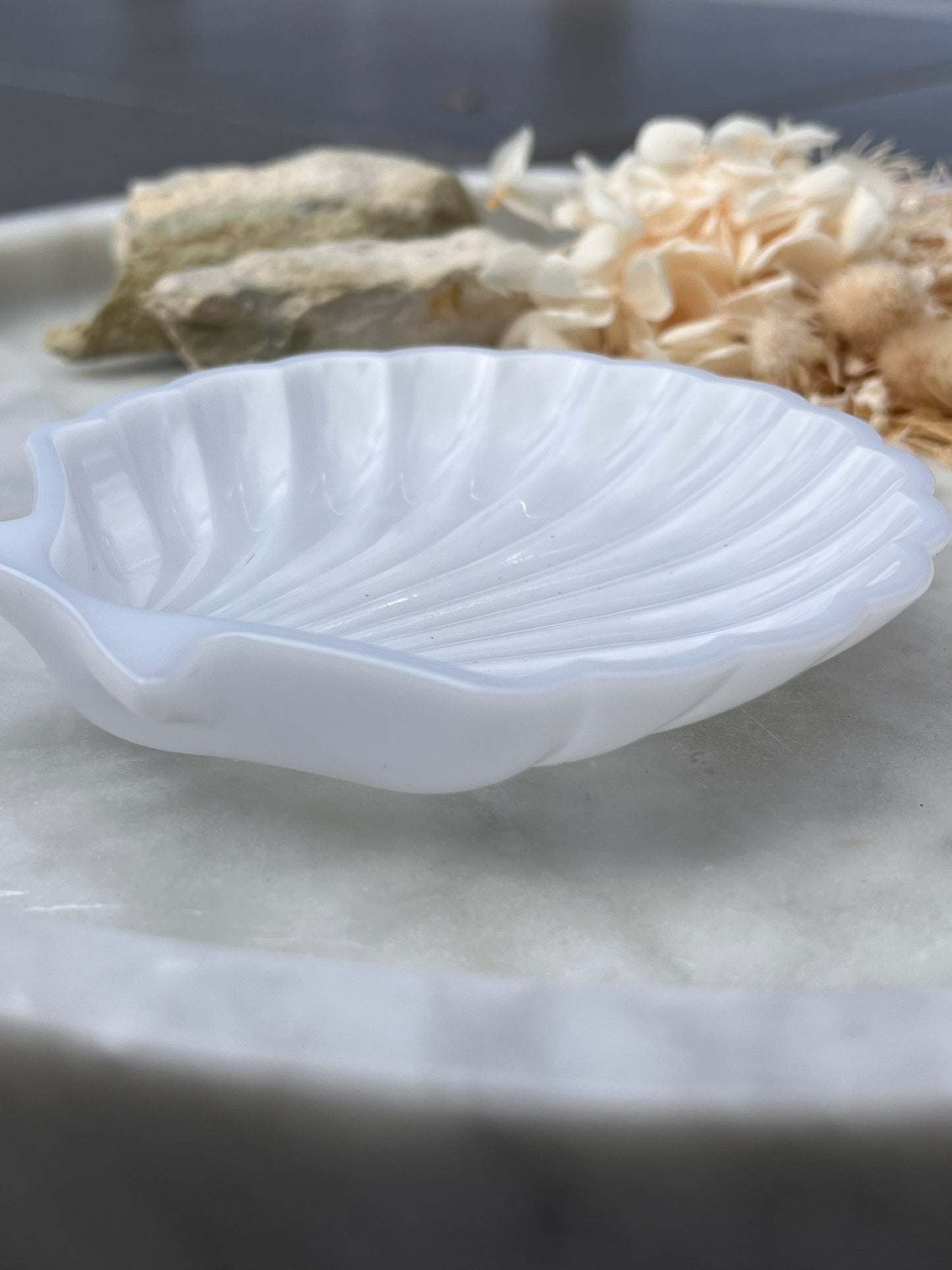 White Pearl Shell Tray