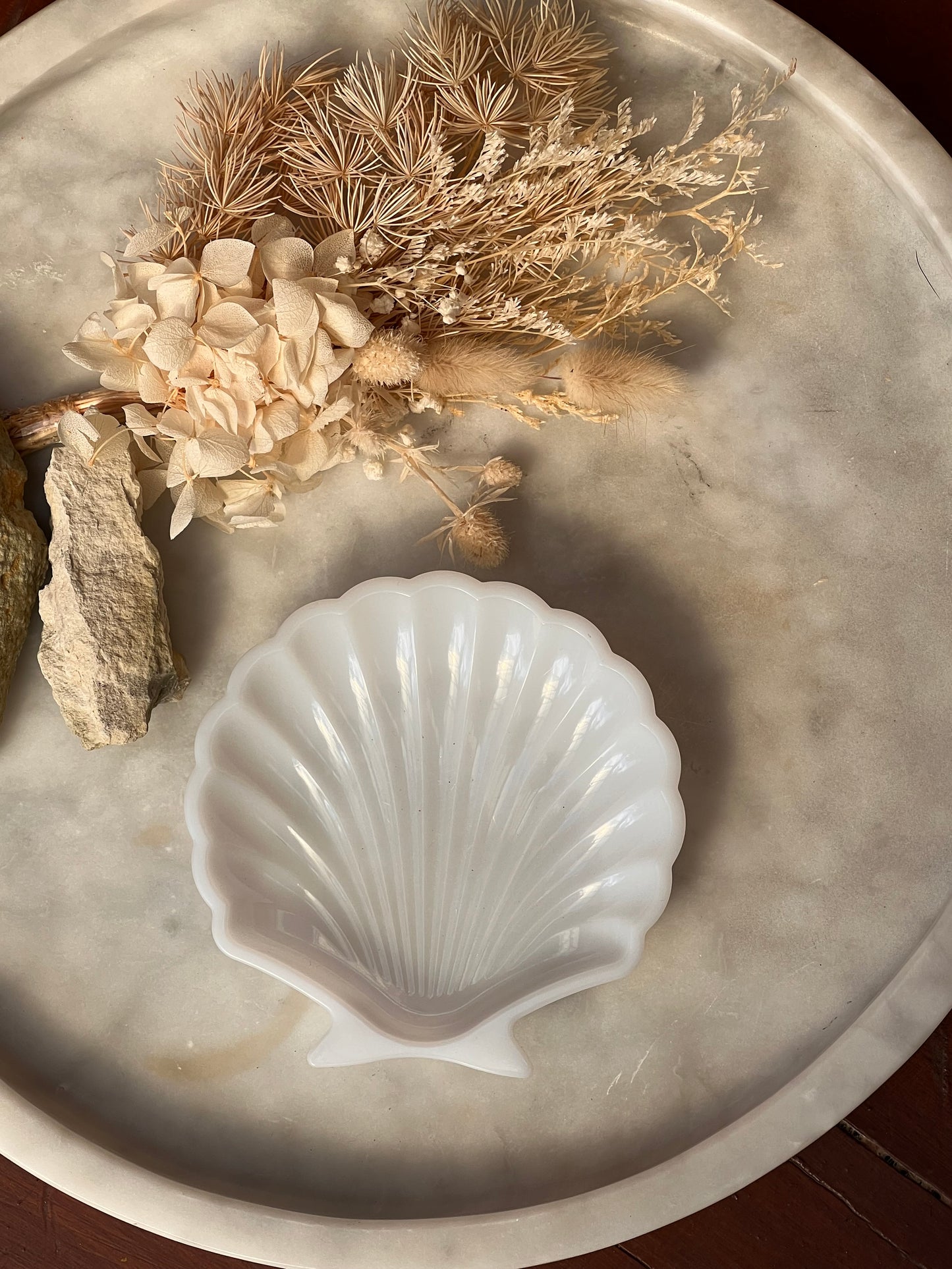 White Pearl Shell Tray