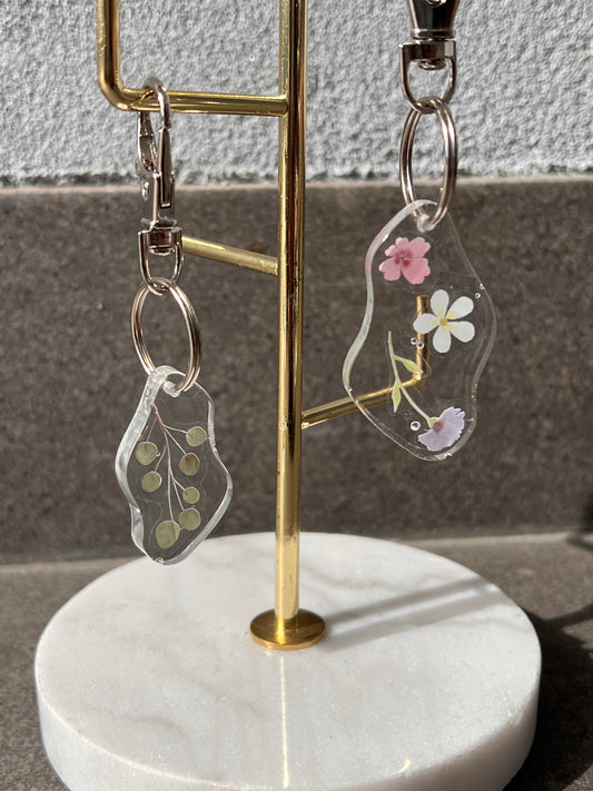 Curvey Keychains - Flowers